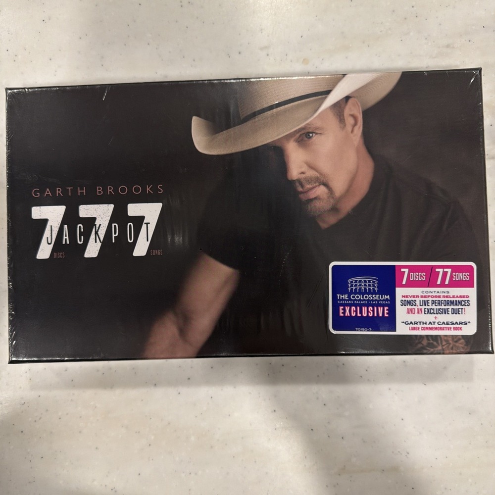 Garth Brooks 777 Jackpot (7 Discs / 77 Songs) - Brand NEW SEALED